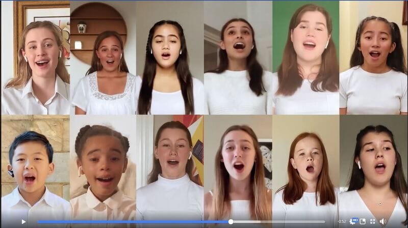 St Michael's student performs in Qantas Video St Michael's student performs in Qantas Video